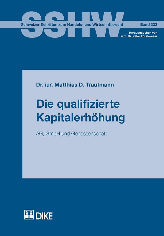 Die qualifizierte Kapitalerhöhung