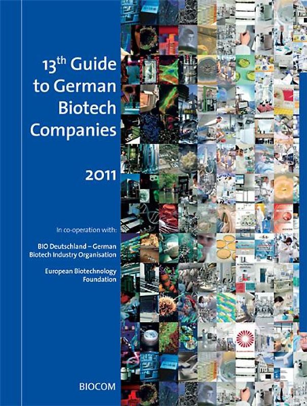 13th Guide to German Biotech Companies 2011