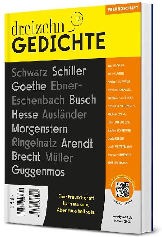 dreizehn +13 Gedichte