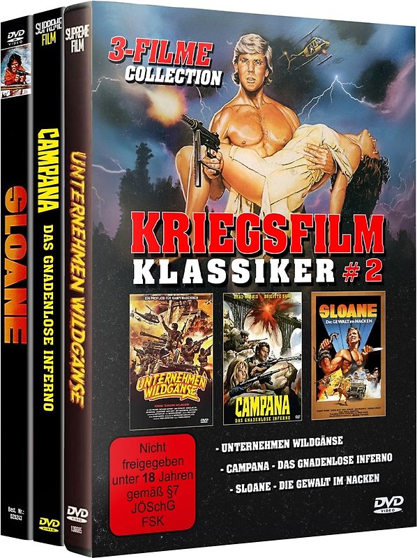 Kriegsfilm Klassiker #2 - 3 Filme DVD