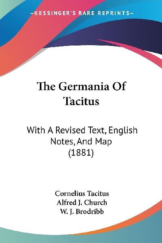 The Germania Of Tacitus