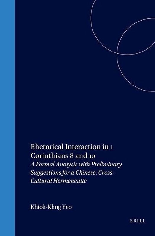 Rhetorical Interaction in 1 Corinthians 8 and 10