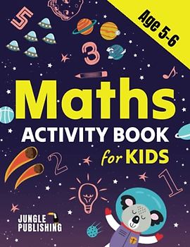 Maths Activity Book Age 5-6: Educational Fun for Year 1 Kids - KS1