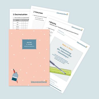 Mathe, 6. Klasse: Wiederholung des Jahresstoffs - Teil 2