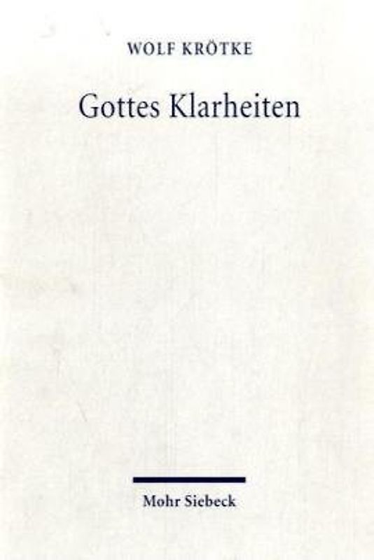 Gottes Klarheiten