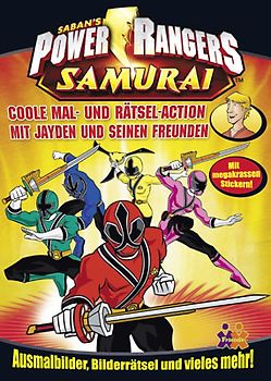 Power Rangers Samurai. Coole Mal- und Rätsel-Action mit Jayden und seinen Freunden