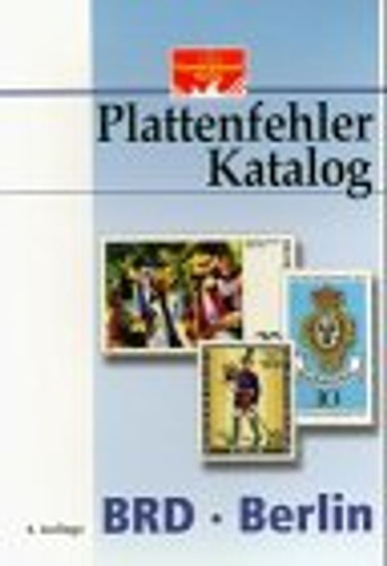 Plattenfehlerkatalog BRD /Berlin