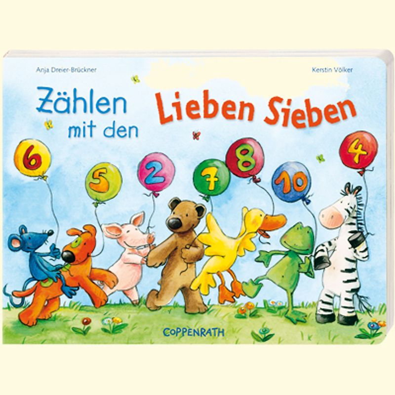 Zählen mit den Lieben Sieben
