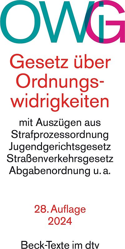 Gesetz über Ordnungswidrigkeiten
