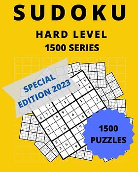 SUDOKU HARD LEVEL: 1500 SERIES