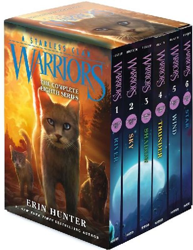 Warriors: A Starless Clan Box Set: Volumes 1 to 6