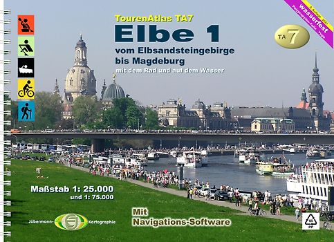 TourenAtlas Nr.7 Elbe-1