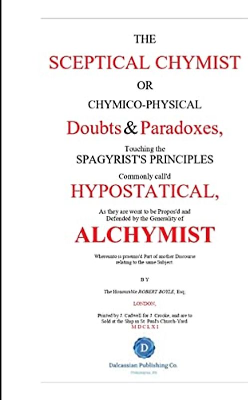 The Skeptical Chymist