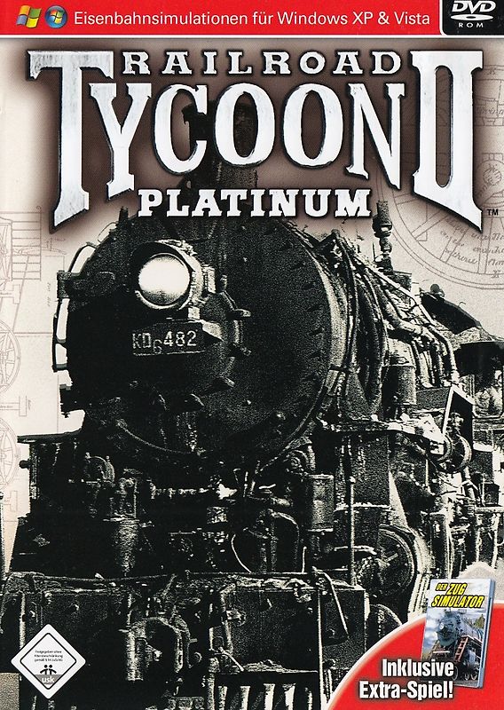 Railroad Tycoon II [Platinum, inkl. Der Zug Simulator] PC Spiele