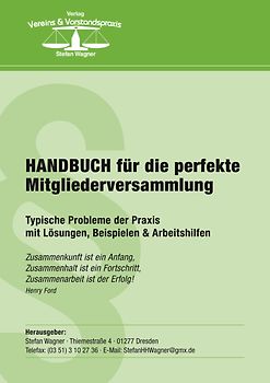 Handbuch für die perfekte Mitgliederversammlung