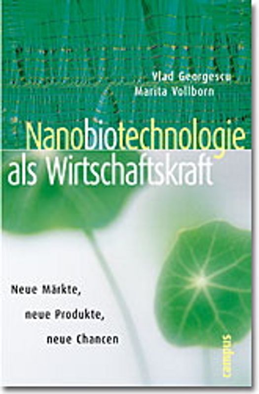 Nanobiotechnologie als Wirtschaftskraft
