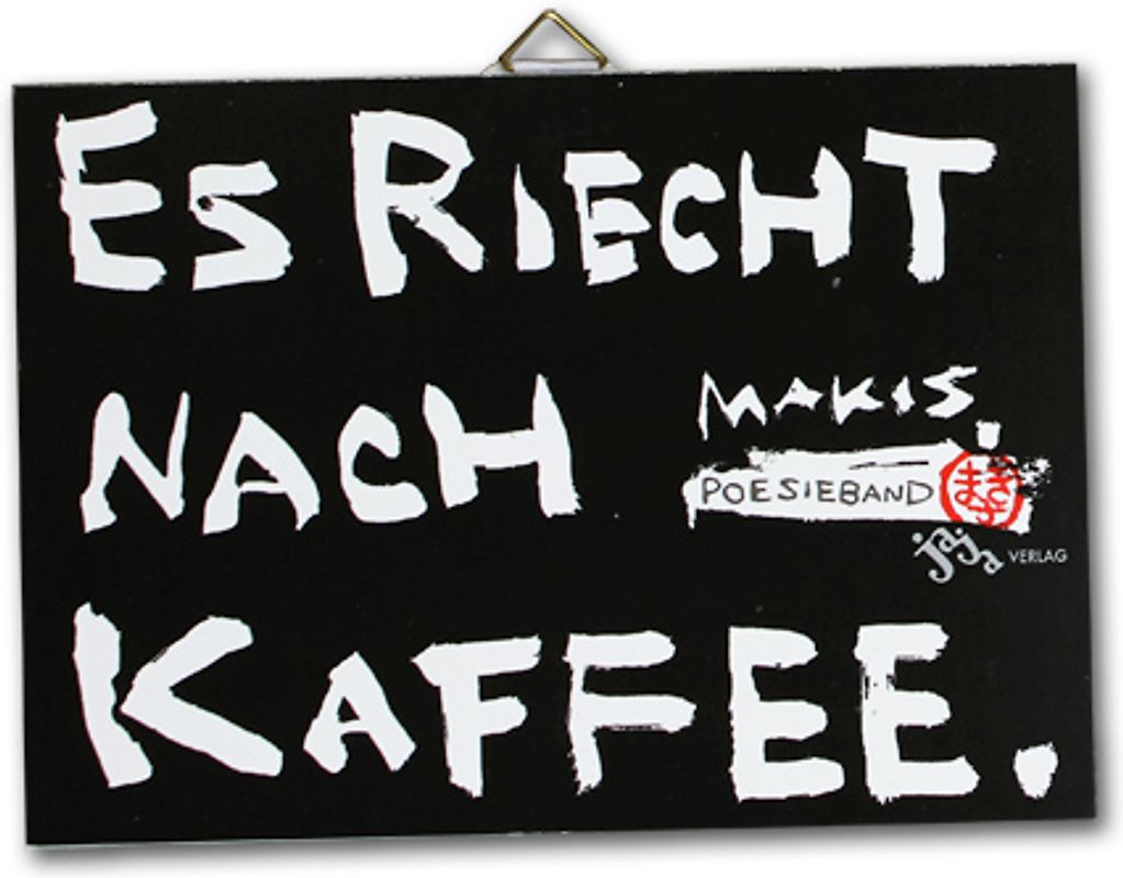 Es riecht nach Kaffee.