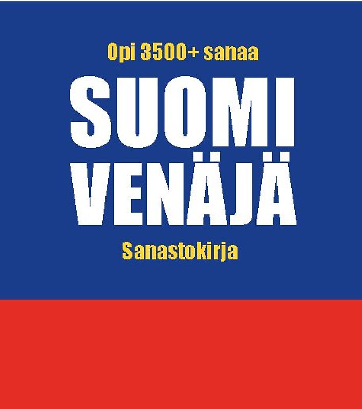 Suomi-venäjä sanastokirja