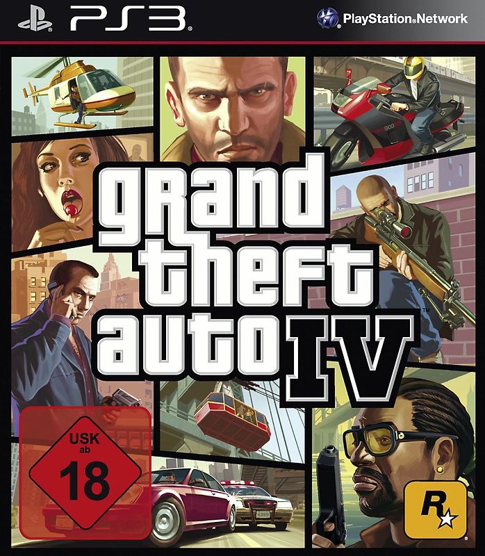 Grand Theft Auto IV - Uncut [Software Pyramide] - [PlayStation 3] PlayStation 3