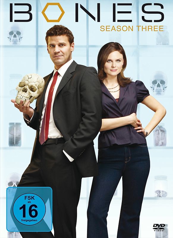 Bones: Die Knochenjägerin - Season 3 [4 DVDs] DVD