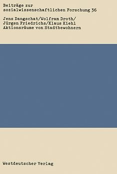 Aktionsräume von Stadtbewohnern