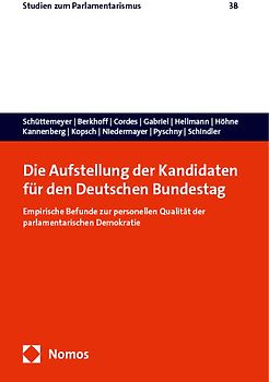 Die Aufstellung der Kandidaten für den Deutschen Bundestag