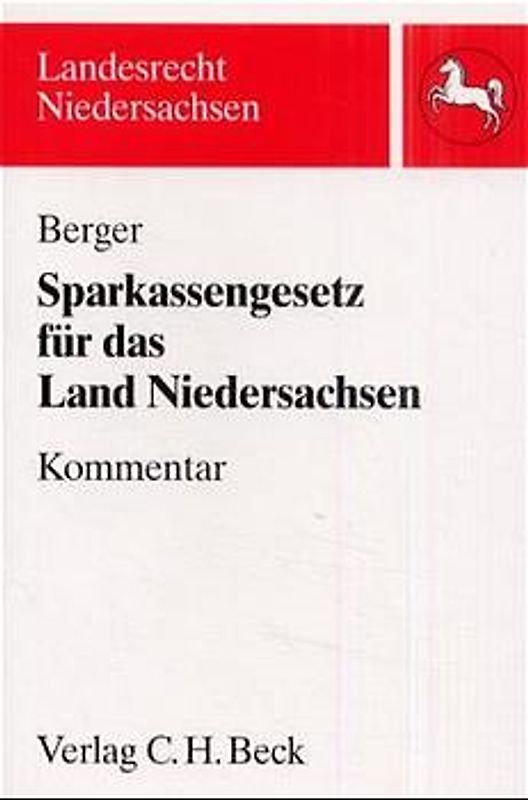 Sparkassengesetz für das Land Niedersachsen