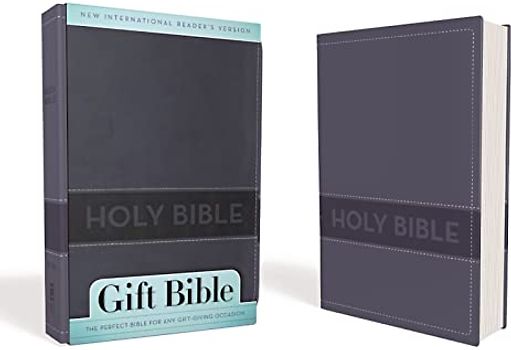 NIrV, Gift Bible, Leathersoft, Blue