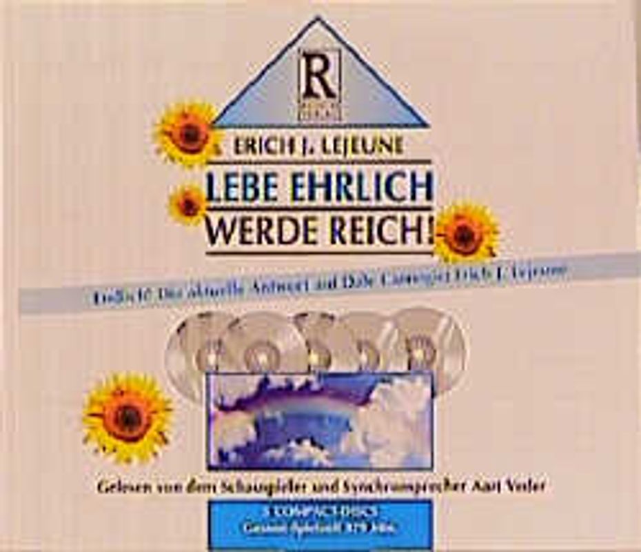 Lebe ehrlich - werde reich. CD-Hörbuch-Ausgabe