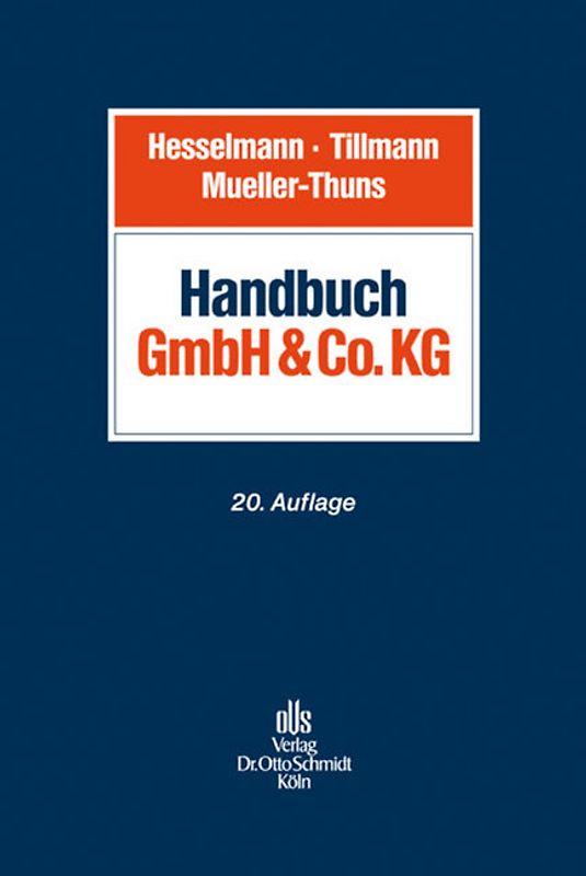 Handbuch der GmbH & Co. KG