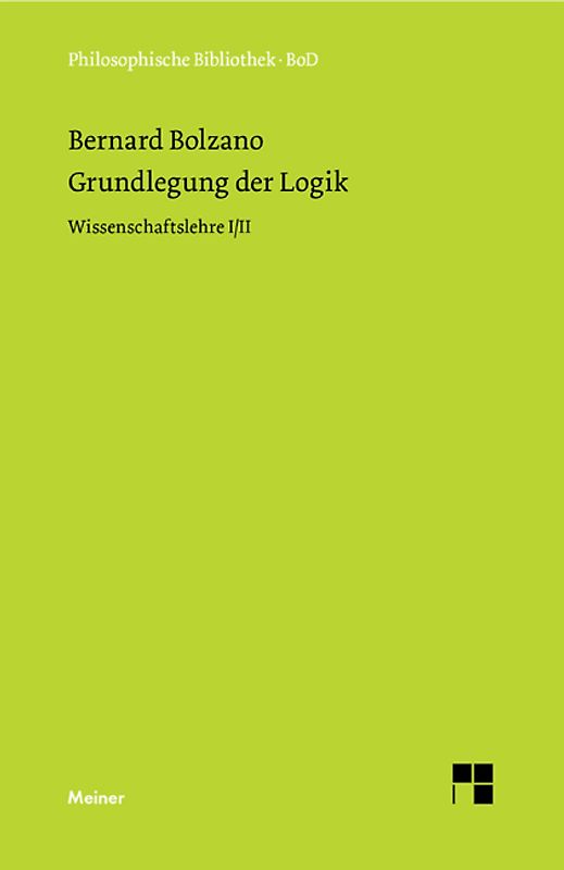 Grundlegung der Logik