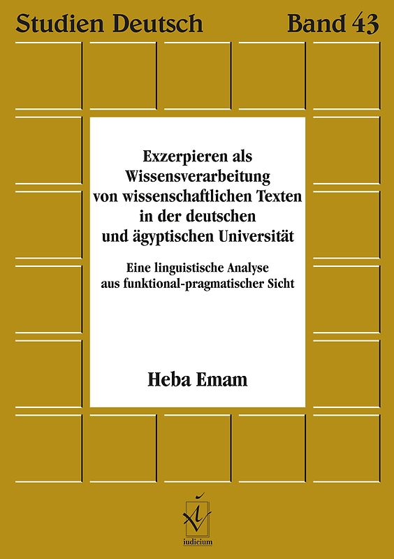 Exzerpieren als Wissensverarbeitung von wissenschaftlichen Texten in der deutschen und ägyptischen Universität