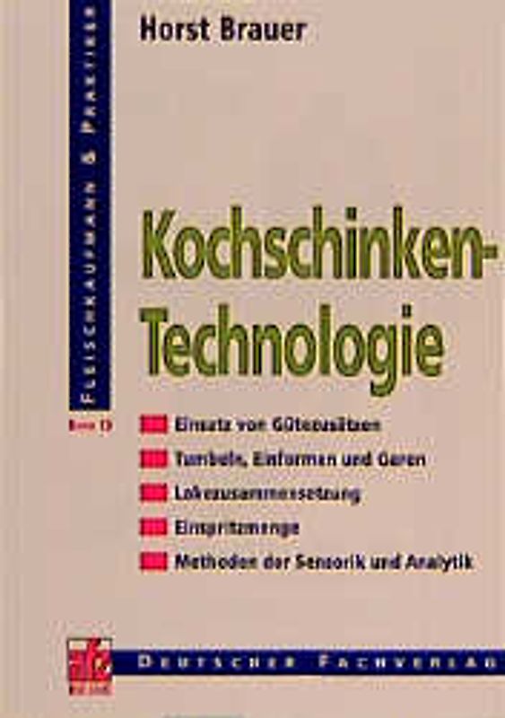 Kochschinken-Technologie. Technologischer Leitfaden
