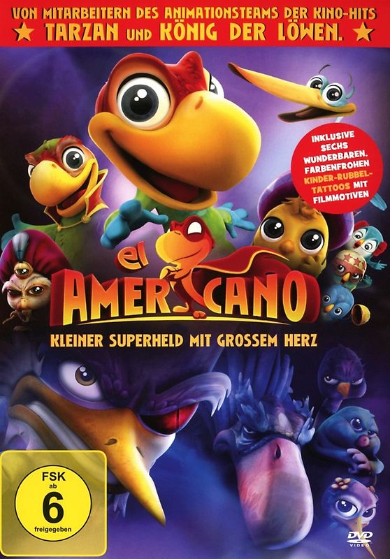 El Americano-Kleiner Superheld Mit Grossem Herz DVD