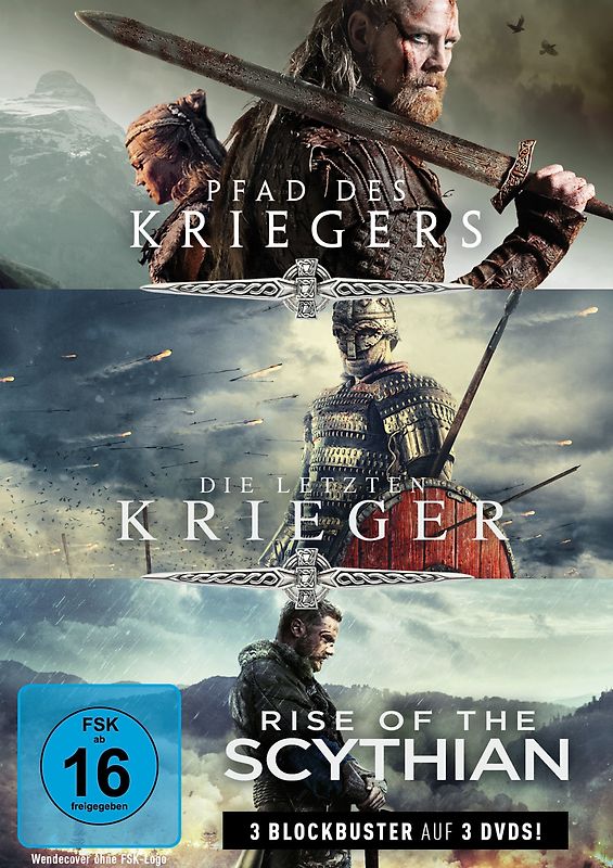 Pfad des Kriegers / Die letzten Krieger / Rise of the Scythian [3 DVDs] DVD