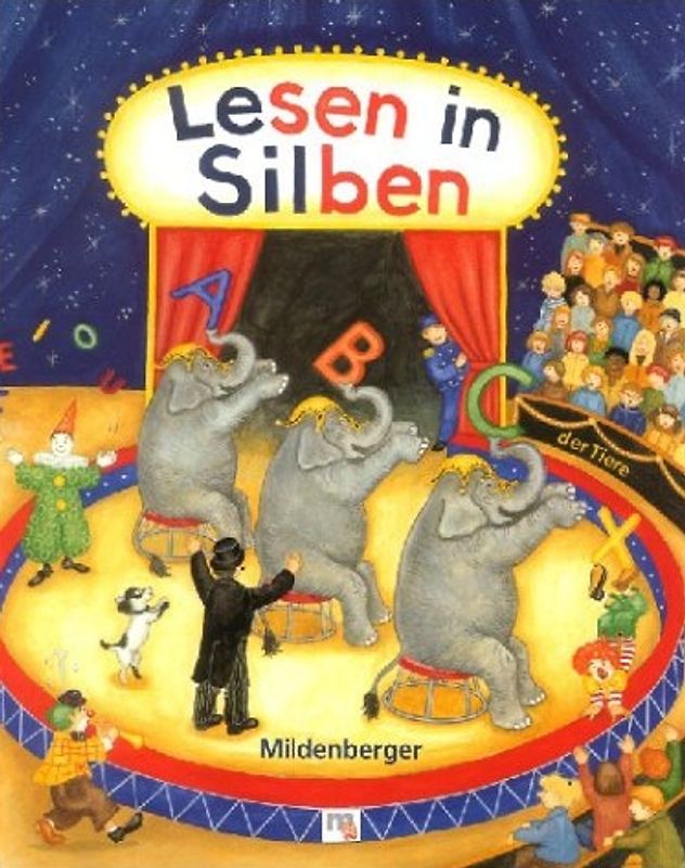 ABC der Tiere / Lesen in Silben