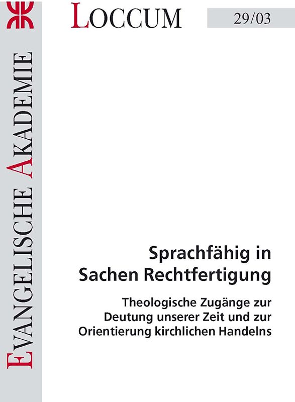 Sprachfähig in Sachen Rechtfertigung