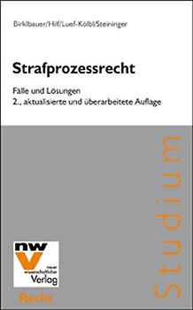 Strafprozessrecht