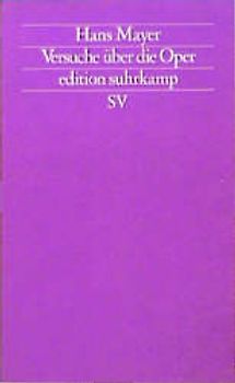 Versuche über die Oper