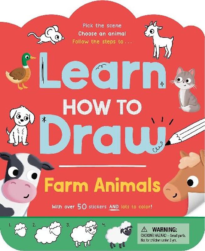 Learn How to Draw: Farm Animals