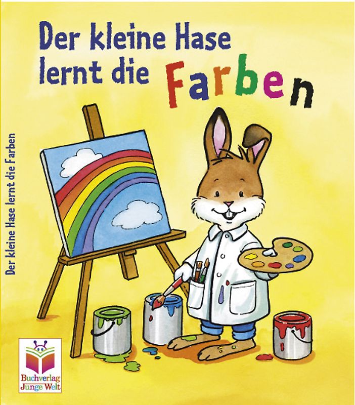 Der kleine Hase lernt die Farben