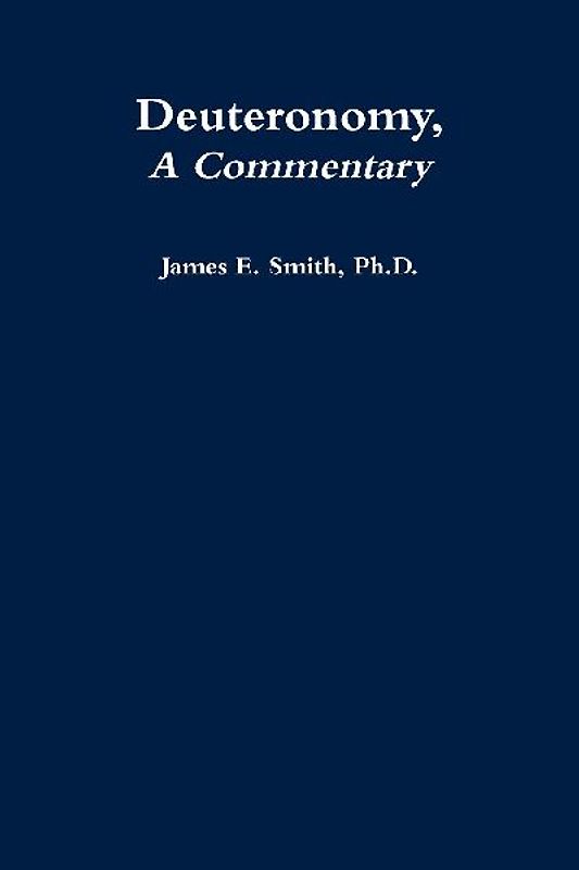 Deuteronomy, a Commentary
