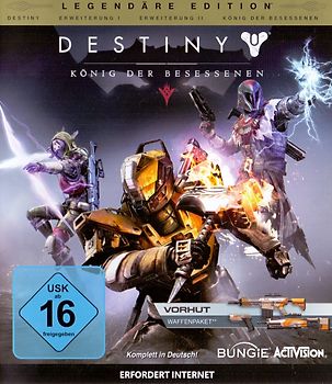Destiny [Legandary Edition inkl. König der Besessenen,  Dunkelheit lauert, Haus der Wölfe] Xbox One