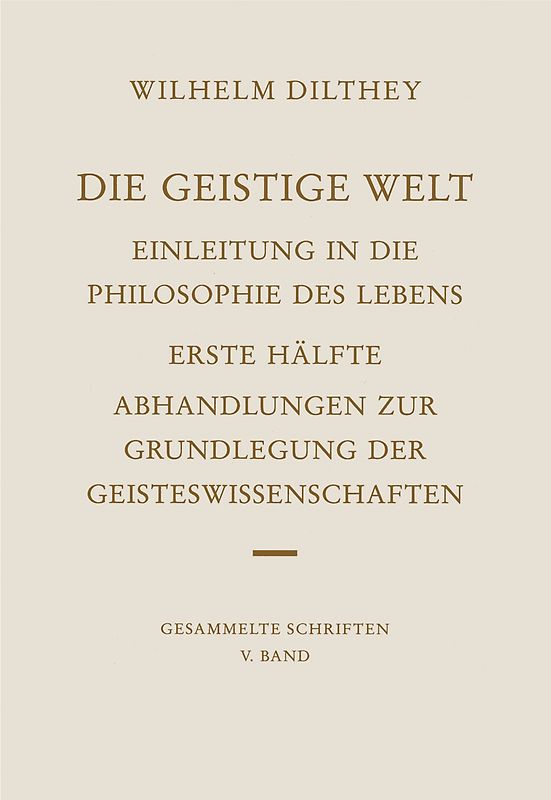 Die geistige Welt