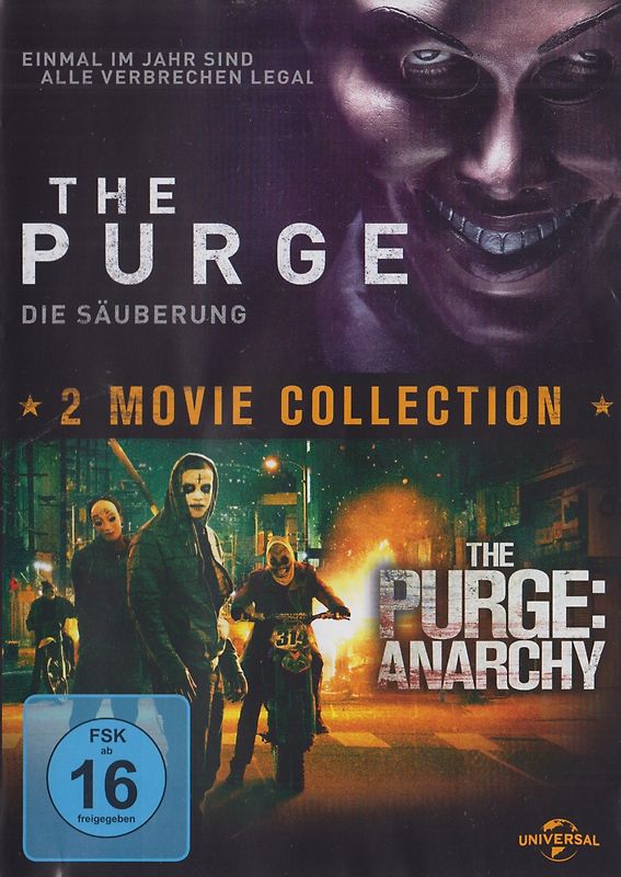 The Purge - Die Säuberung / The Purge: Anarchy [2 DVDs] DVD