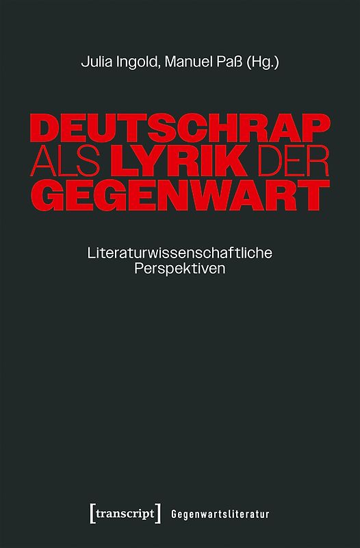 Deutschrap als Lyrik der Gegenwart