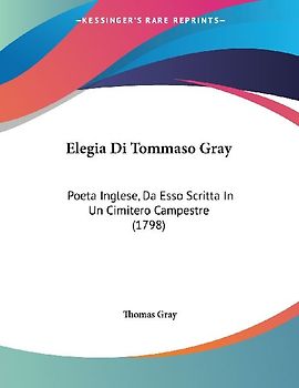 Elegia Di Tommaso Gray
