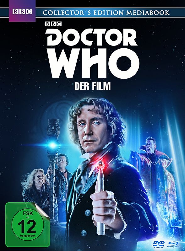 Doctor Who - Der Film [Collector's Edition Mediabook, + DVD, 3 Discs] Blu-ray Disc