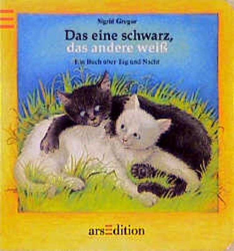 Das eine schwarz, das andere weiss. Ein Buch über Tag und Nacht