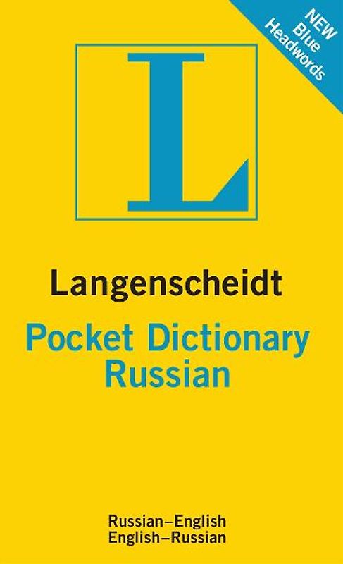 Langenscheidt Pocket Dictionary Russian
